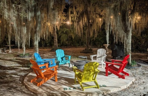 West Palm Beach House | Two-House Lakefront Retreat w/Heated Pool, 6 Person Hot Tub, Kayaks & Fire Pit