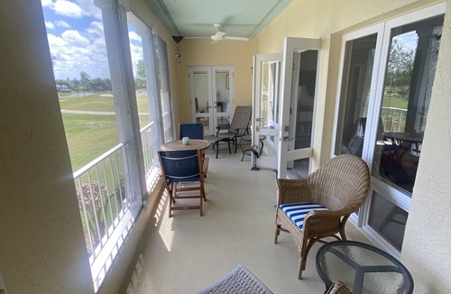 Grand Harbor Condo | Very comfortable condo w/golf course and beach club access. Monthly rentals.