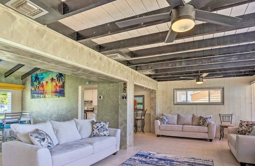 Lake Clarke Shores House | Water-view home near the beach with private hot tub, deck, boat access, grill