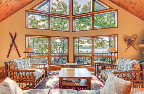 Putnam Station House | Waterfront Lake George Lodge w/Boat Dock & Deck!