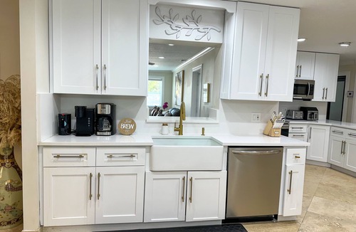 West Palm Beach House | WATERFRONT PALM BEACH 5BR/4BA HOME - PRIVATE BOAT DOCK/POOL/HOT TUB