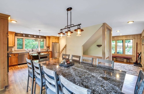 The Galena Territory House | Westaway-Spacious Home w/Private Hot Tub, Fireplace, Amazing 1st Floor Layout