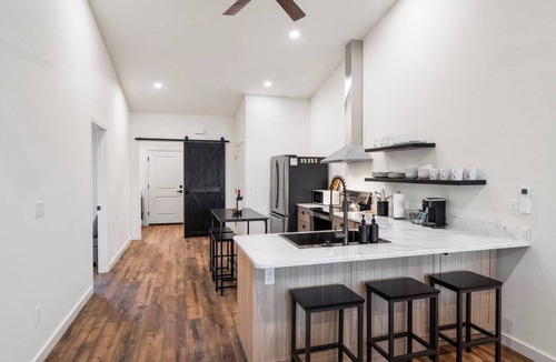 Polson House | Wolf-Themed Montana Duplex: Cozy 2BR Getaway with Fireplace & WiFi