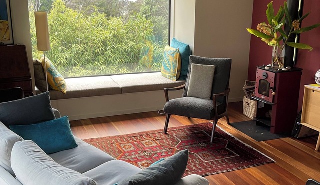 Architectural 2-bedroom house West Auckland - Lower Titirangi - Air Cool & Heat
