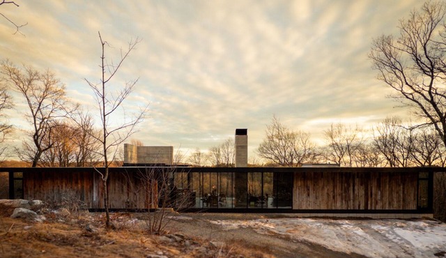 Architectural, Private, New-Build Modern Glass House on 8.5 acres