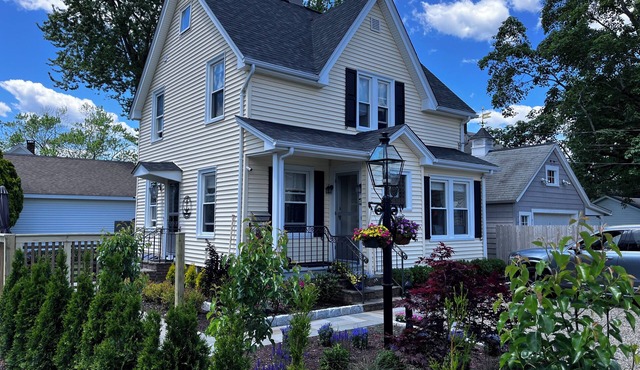 Beautifully Restored 1890’s House in beautiful downtown Mystic. 2 bed & 2 baths.