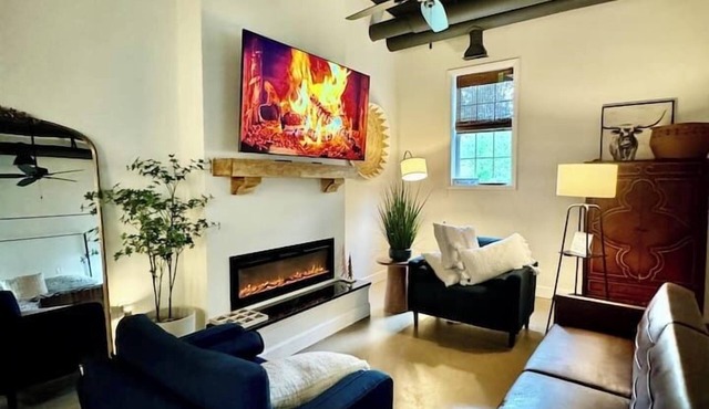Belmont Millside Studio—Warm Industrial & Chic