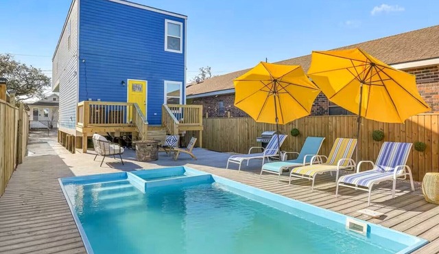 Blue Voodoo NOLA Retreat w/Plunge Pool + Parking