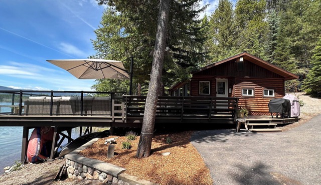 Cabin on Lake Five near West Glacier, Montana