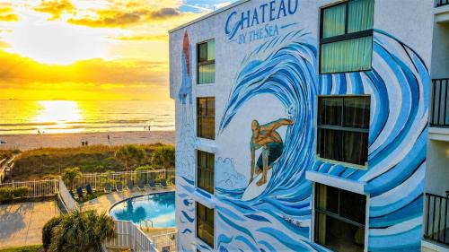 Chateau by the Sea - Cocoa Beach Oceanfront Pet-Friendly Condos with Rooftop Deck & Heated Pool
