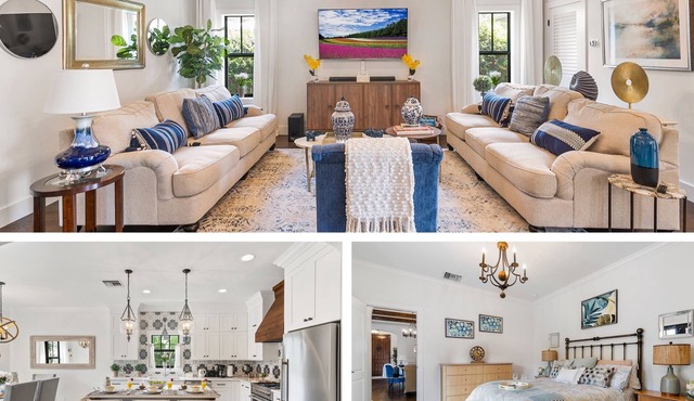 Chic Downtown Luxury Vacation Home 3BR-2BA