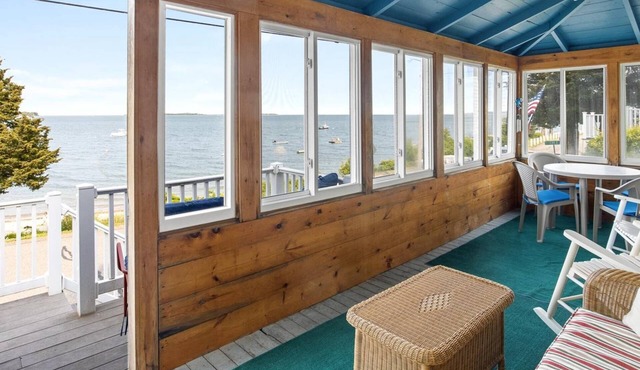 Classic Beachfront Getaway in Kingston with Ocean Views and Private Beach Access