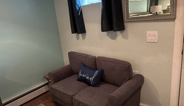 Cozy and comfortable studio room on lower level of townhouse with private entry