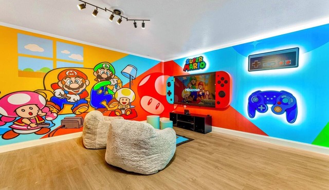 Epic Mario , Starwars, Moana Luxury Disney World Home dw6