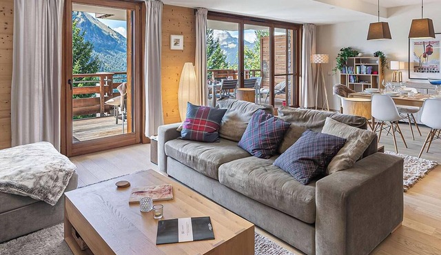 Luxury flat 6 pers. - fireplace, close to the centre and slopes in CHATEL