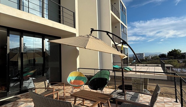 Modern 2 bed/2 bath, 1st floor condo. Casa Ventosos (Calypso 102).