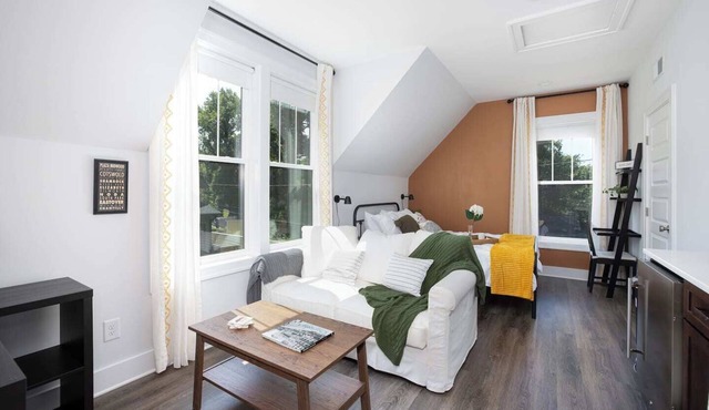 Modern Farmhouse Loft in NoDa | Views/Parking