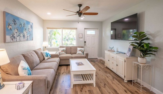 NEW! Tropical Oasis-Walk to the Beach & Downtown!