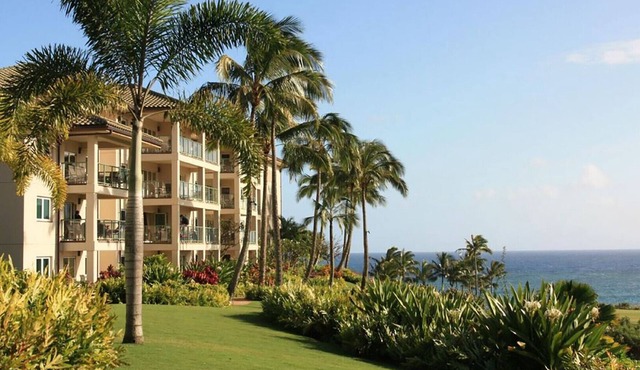 Ocean View - 2 Bedroom - Marriott's Kauai Lagoons - Full Resort Access