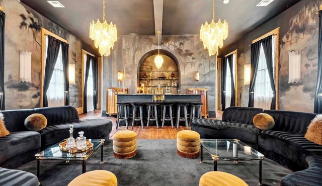 Opulent Art Deco Villa w Pool & Hot Tub 5bd|6.5ba