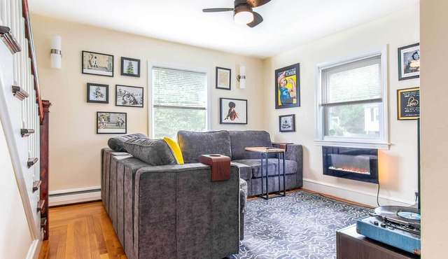 Pet-Friendly Cranston Home w/Fire Pit & BBQ!