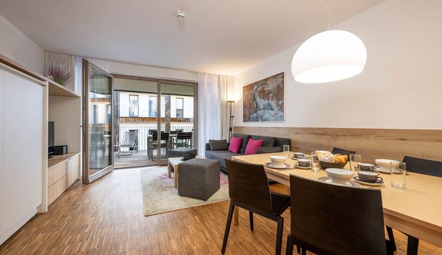 Premium apartment #5.2 with 1 bedroom and sauna area