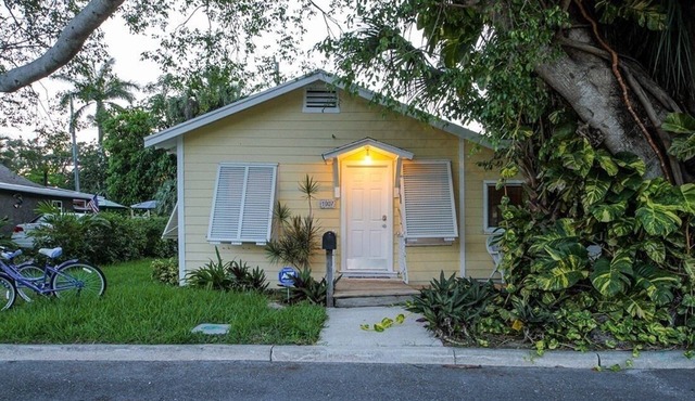 Private Cozy Cottage Tropical Oasis In Downtown West Palm Beach