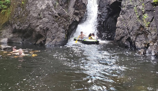 Private Waterfall Oasis: Secluded Creekside Camping at Putnam Creek