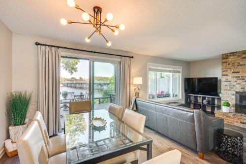 Riverfront Champlin Townhome w/Deck & Water View! in Champlin