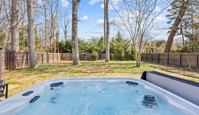 Spacious Charlotte Retreat with Private Hot Tub