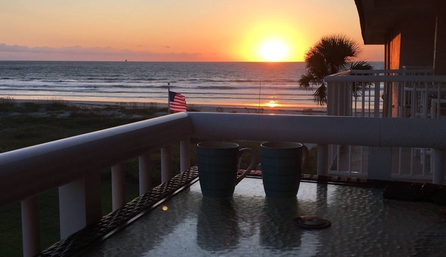 Top floor Ocean View Cocoa Beach Condo at the Spanish Main