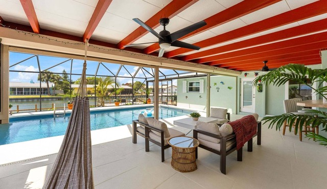 Tropical Cocoa Beach Riverfront Oasis | Pool, Hot Tub & Lanai 🍹🌴