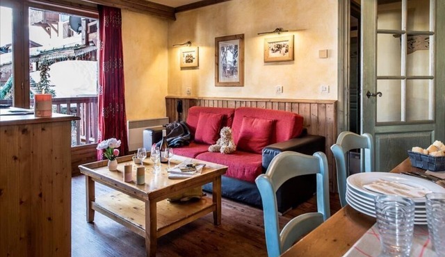 Wifi, 200m from resort center, balcony, tv, ski locker, 55m², Tignes