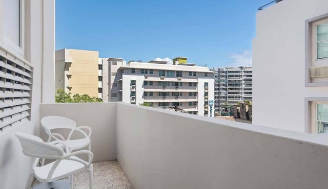 With Balcony | King Bed | Free Parking | AC
