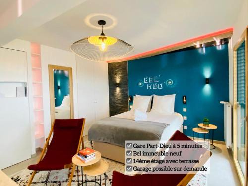 Villette Gare Apartment | Studio BEL-MOD BUGEY - Belvédère Moderne