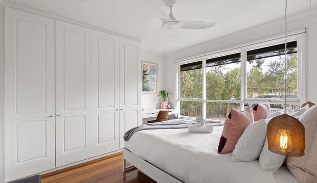 Relaxed Bayside Stay with Outdoor Space